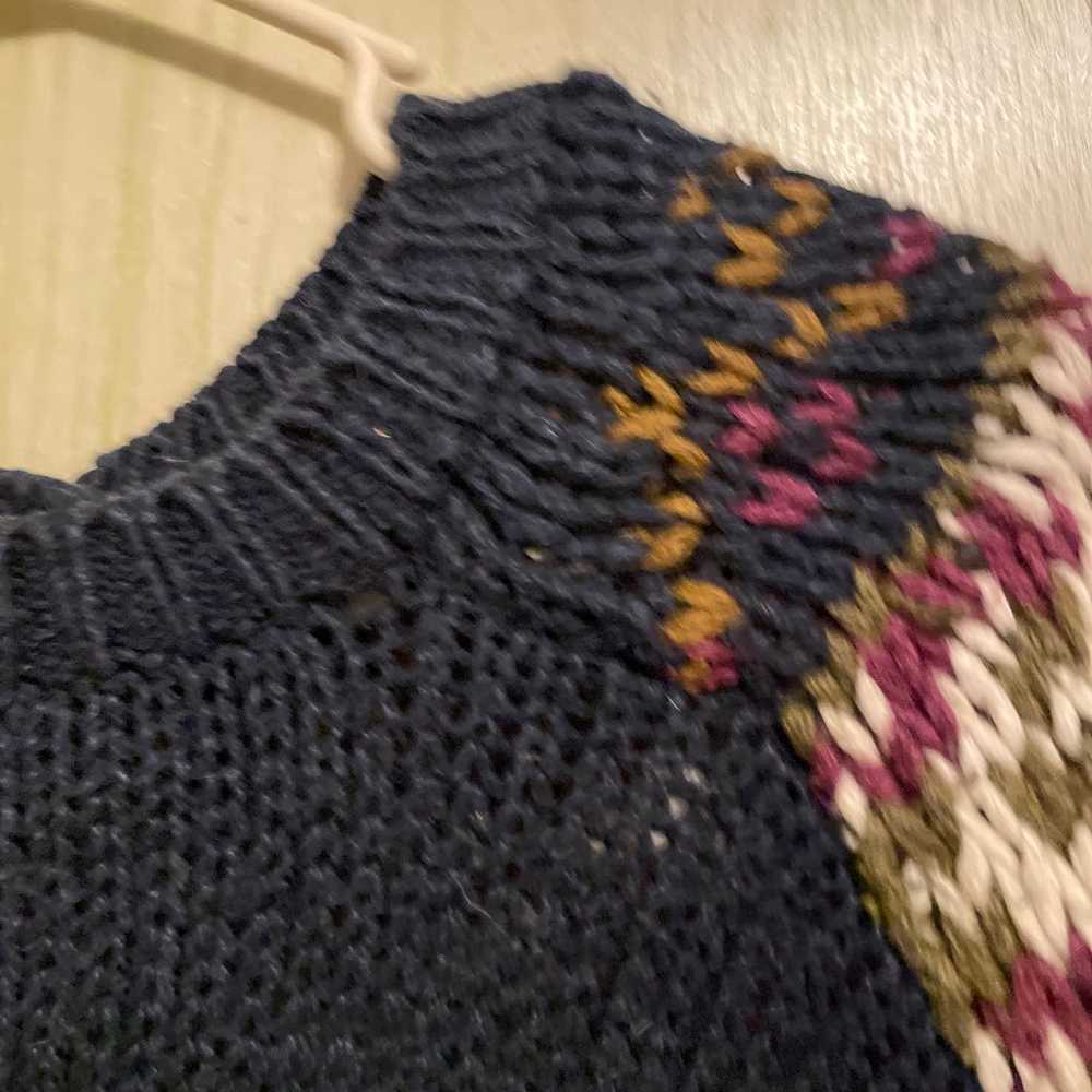 Jamie Scott Hand Knitted SweaterWomens Medium - image 8