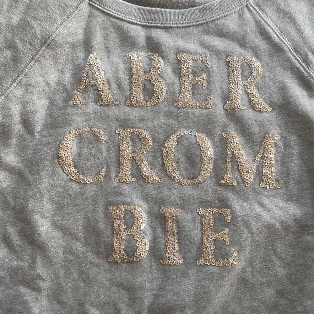 Vintage Abercrombie and Fitch Sequin Crewneck Swe… - image 3