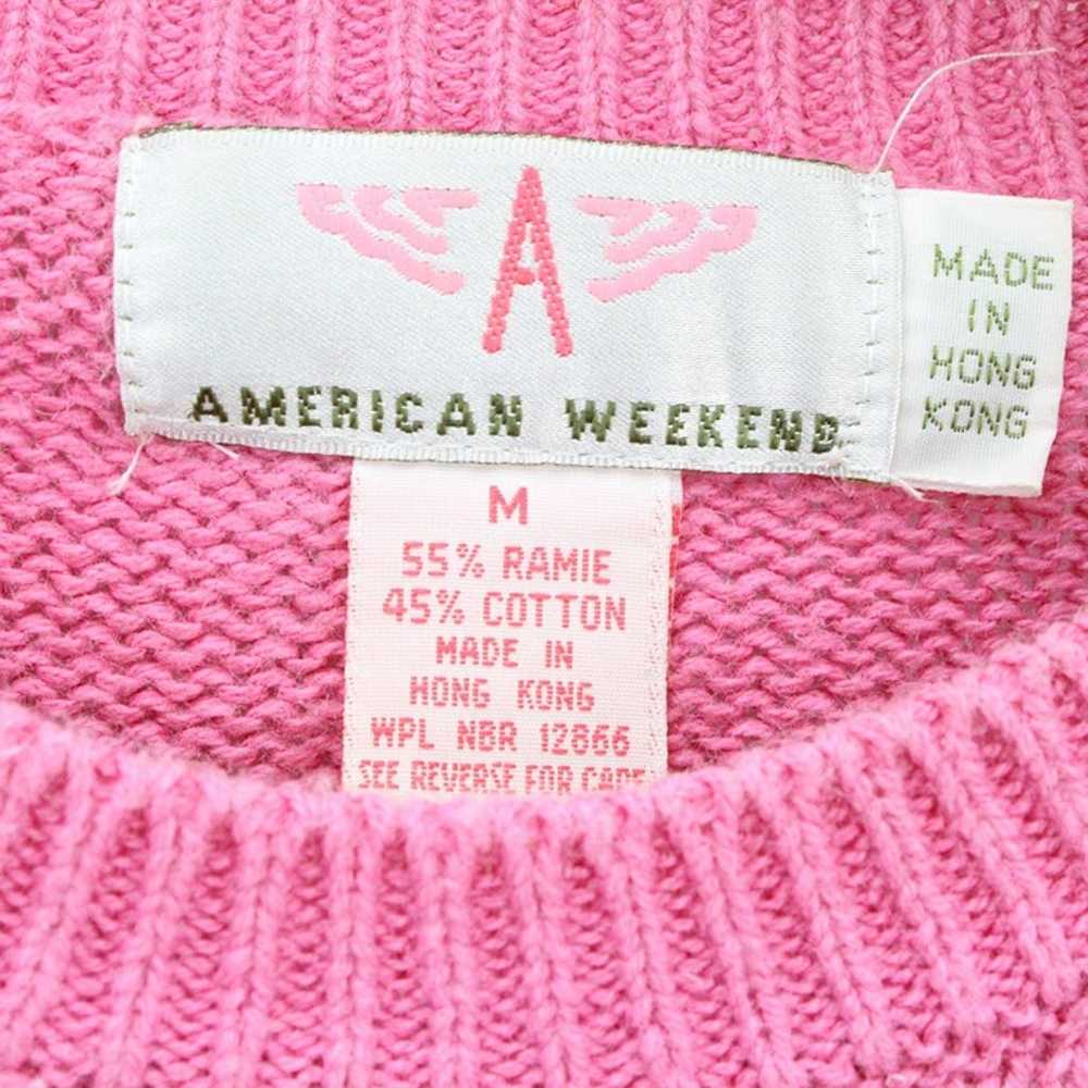 Vintage American Weekend Sweater Women's Casual P… - image 5