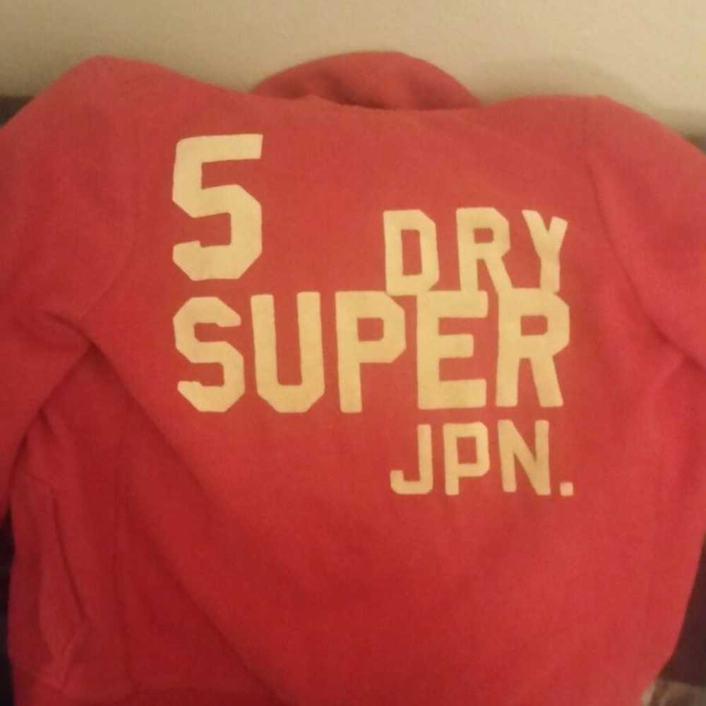 Medium Superdry Hoodie Red - image 4