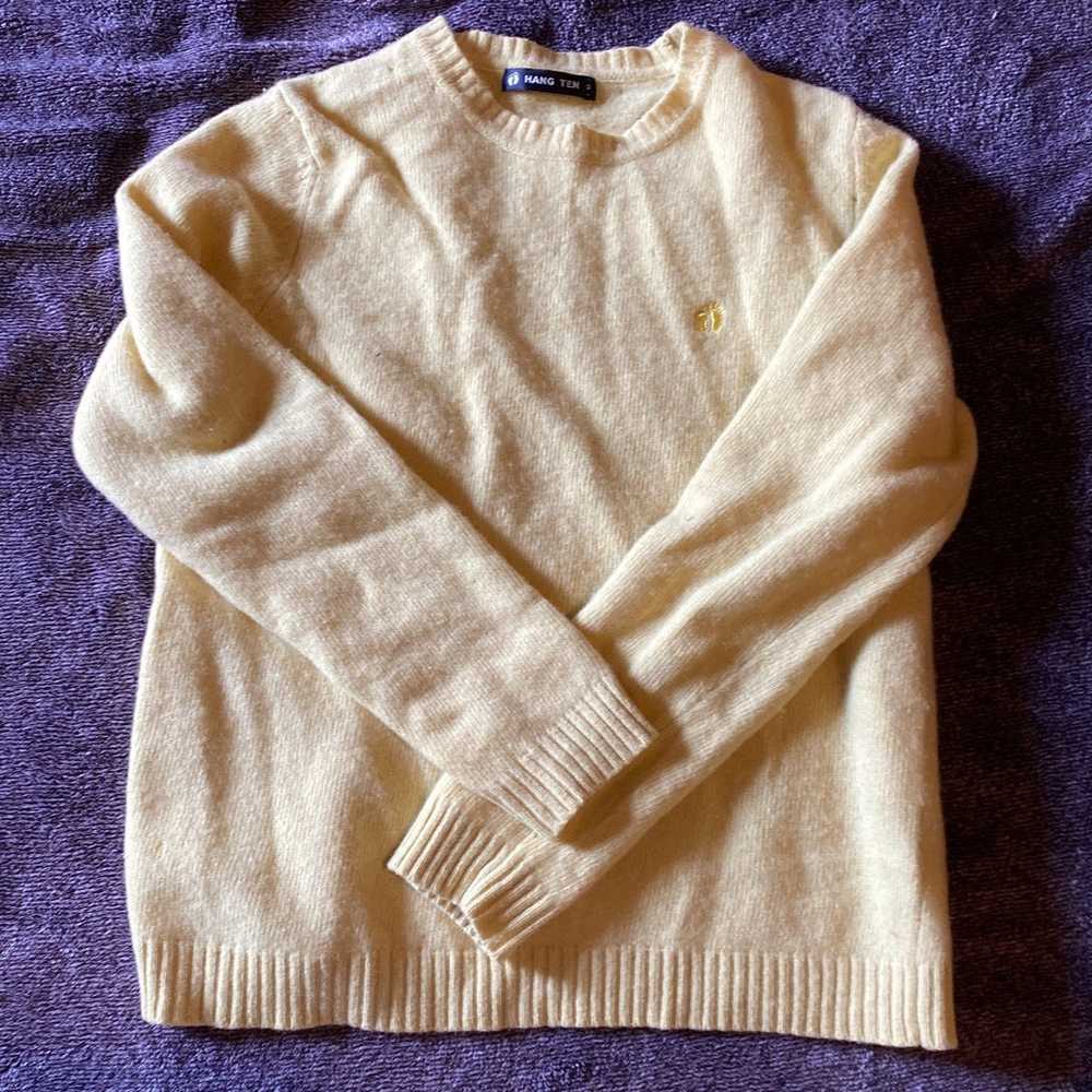 Vintage Hang Ten Yellow Sweater - image 1