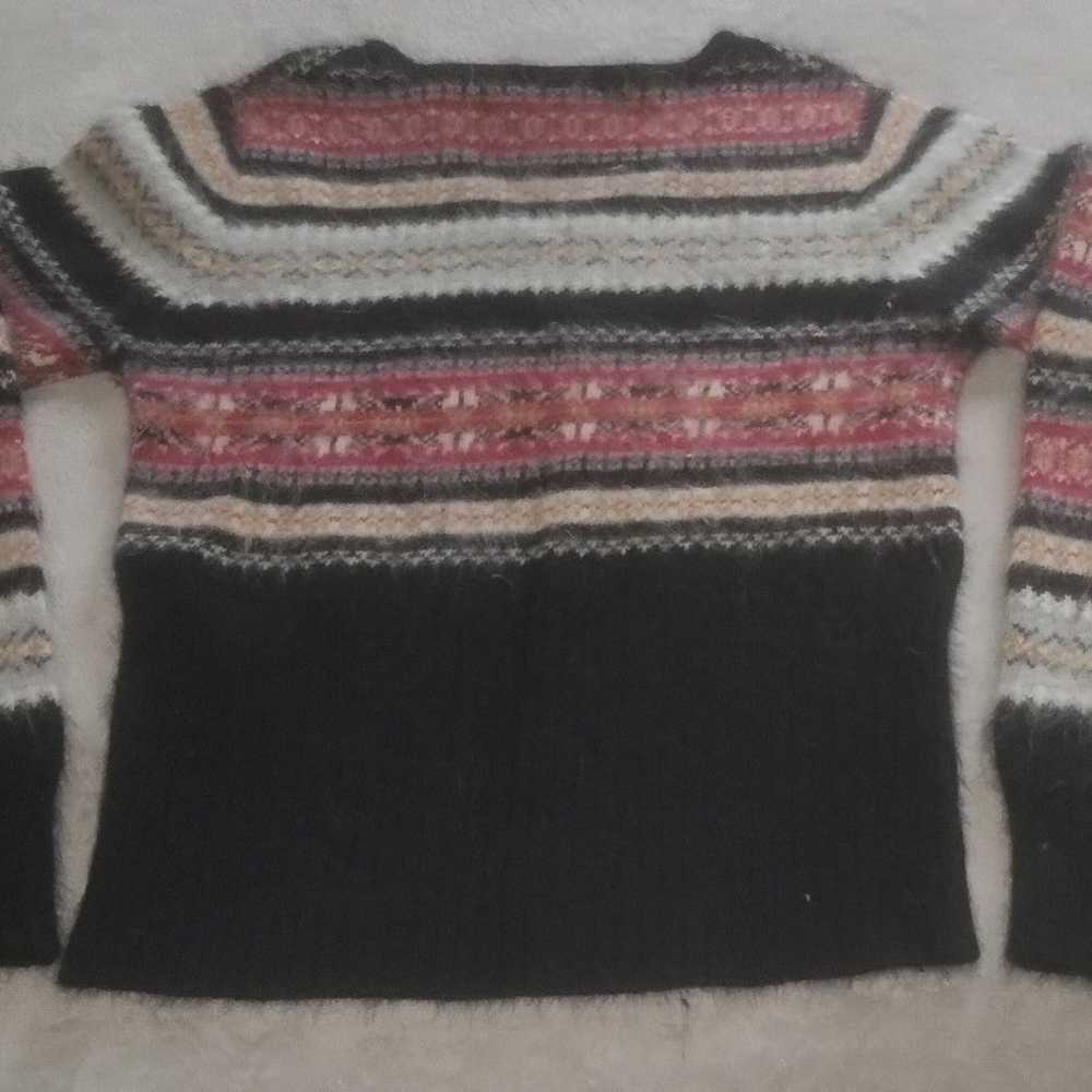 Vintage 1990s Women's Angora Sweater Medium - image 2