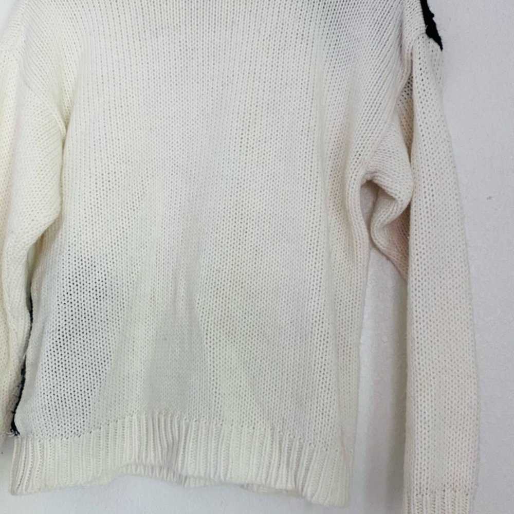 Vintage Funky Retro 80s Pullover Sweater - image 3