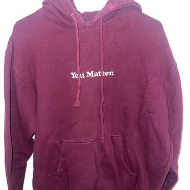 Brown you hotsell matter hoodie