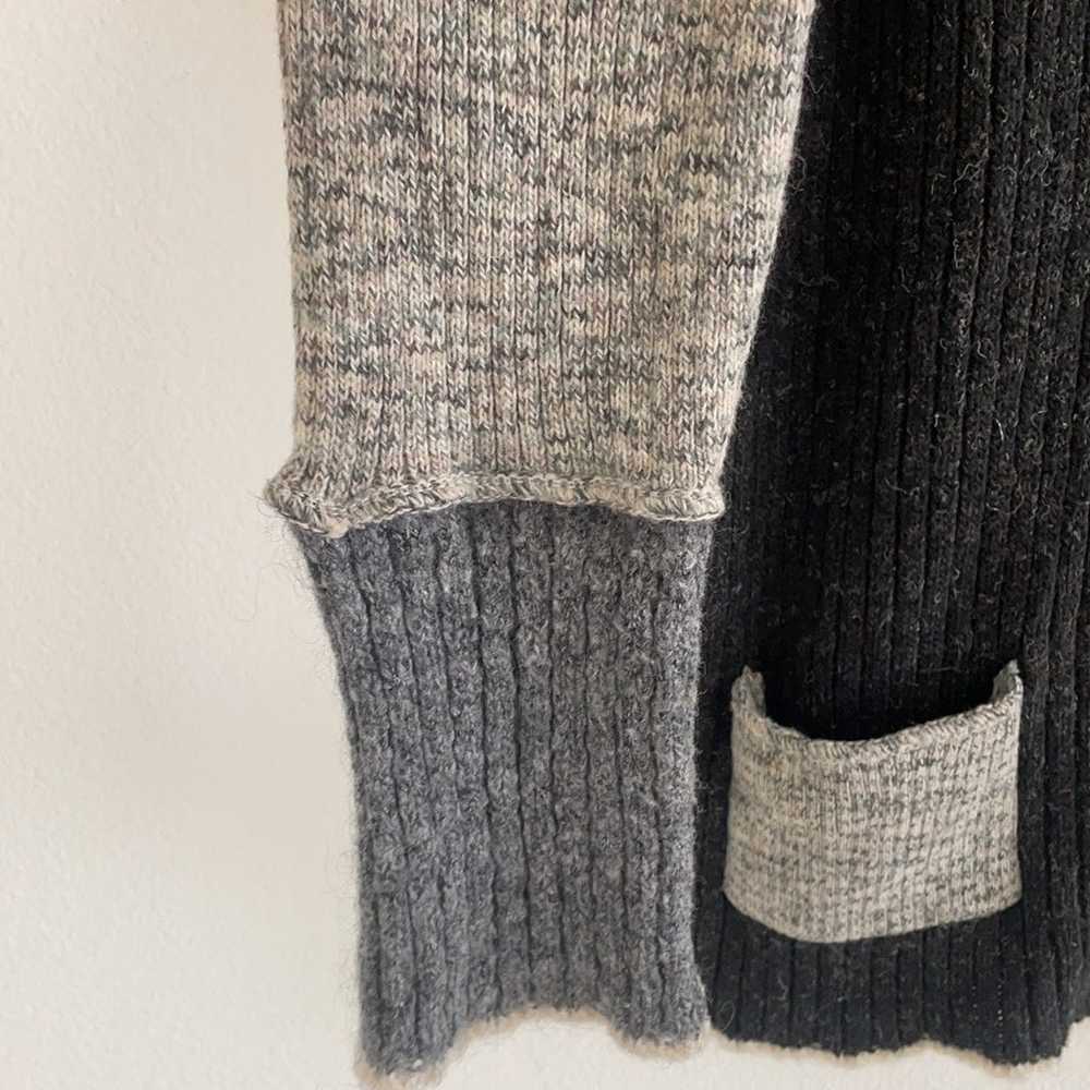 Replay Knitwear Alpaca Blend Button Down Sweater - image 5