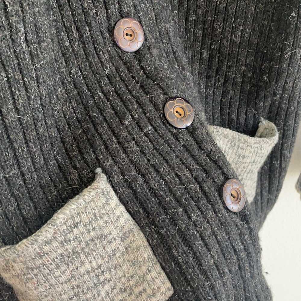 Replay Knitwear Alpaca Blend Button Down Sweater - image 9
