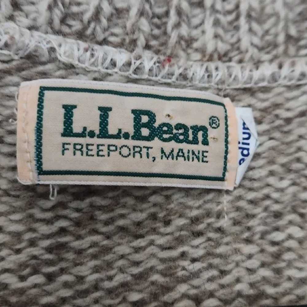 Vintage L.L. Bean Wool Sweater Vest - image 5