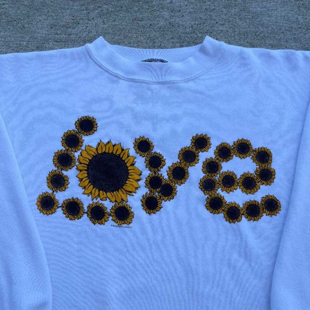90’s Love Sunflower Crewneck - image 2