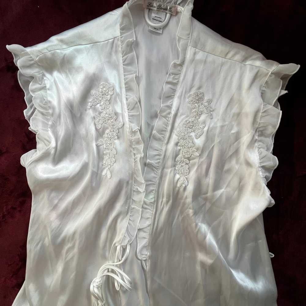 vintage silk robe - image 1