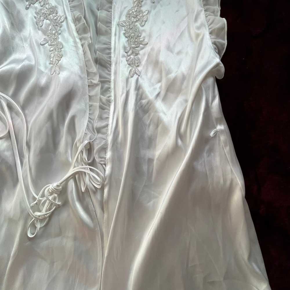 vintage silk robe - image 5