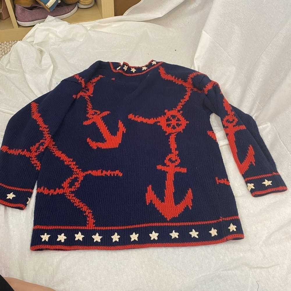 Vintage dry goods sailor cardigan - image 2