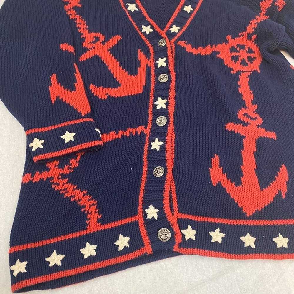 Vintage dry goods sailor cardigan - image 5