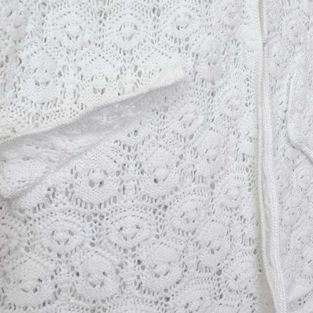 Vintage Talbots Crochet Knit Mercerized Cotton 90… - image 8
