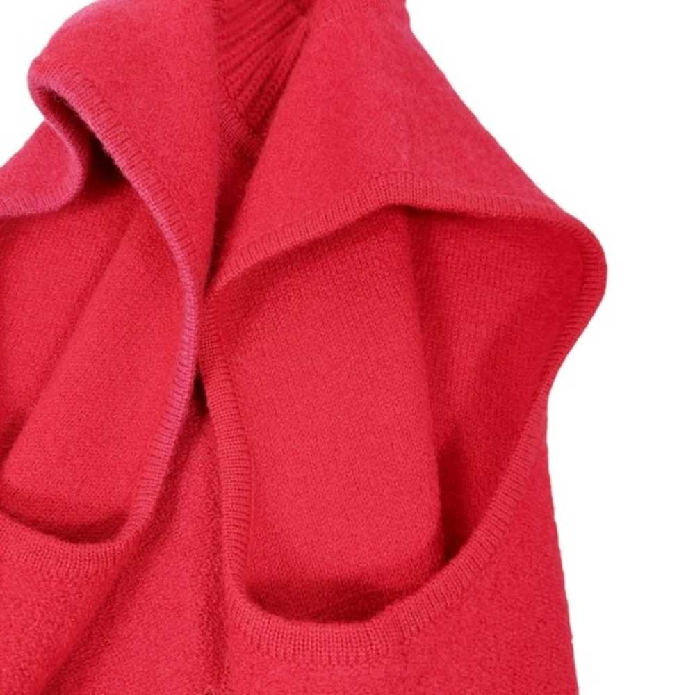 Pendleton Red 100% Wool Vintage Sweater Vest - image 7