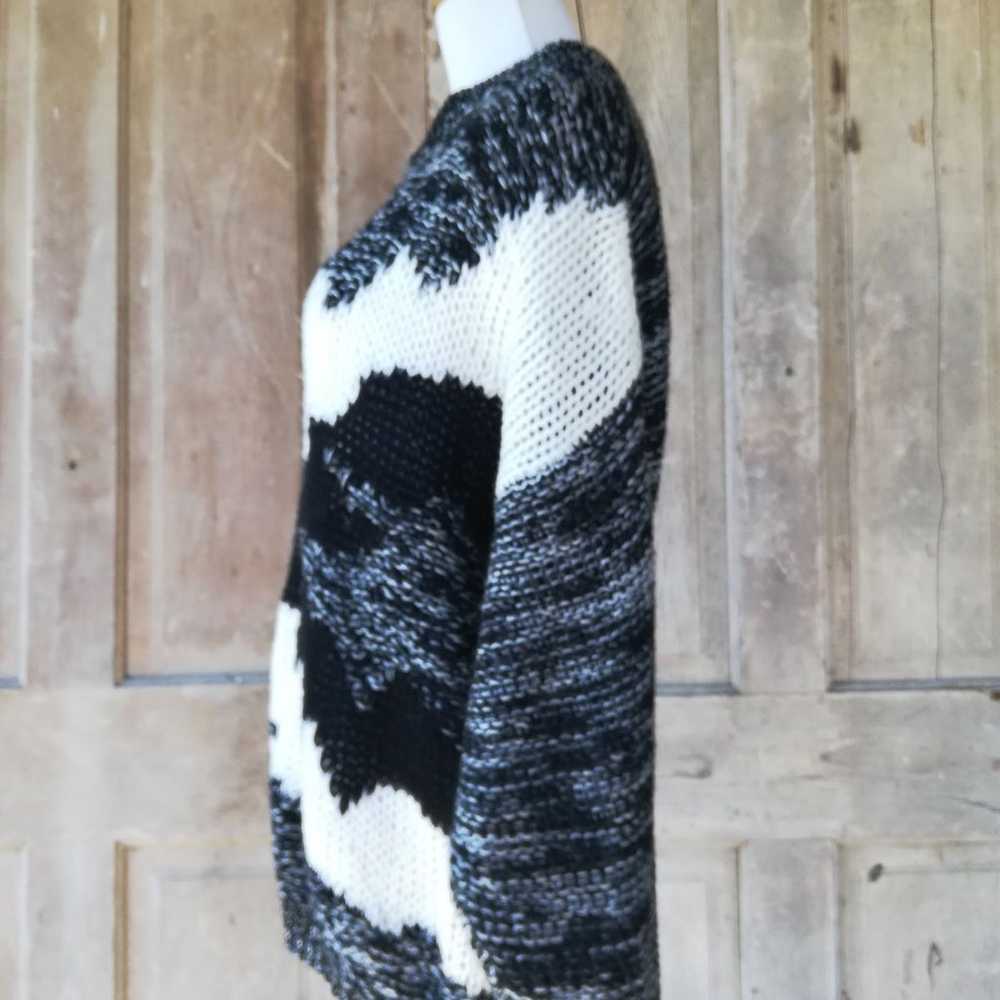 Vintage Oversized Knit Le Tigre Sweater - image 4