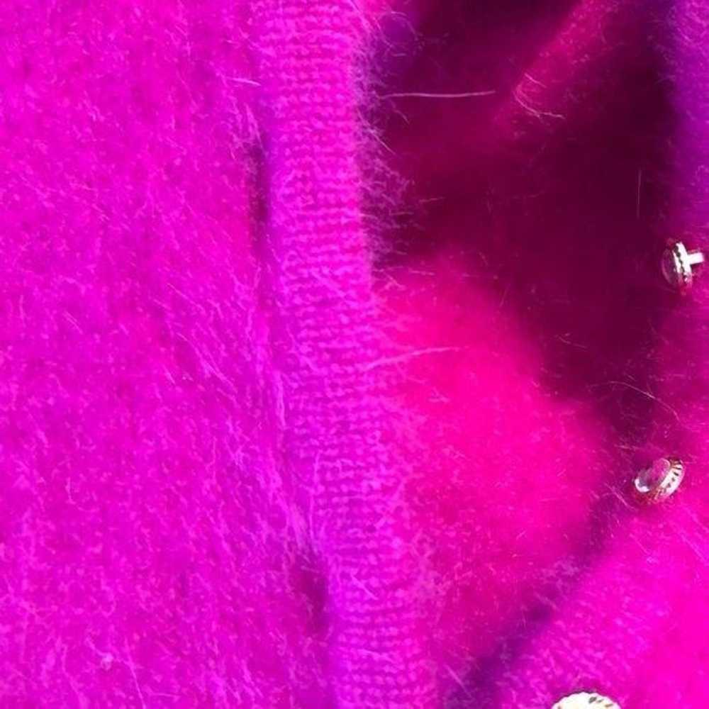IB Diffusion Womens Vintage Pink Magenta Angora S… - image 10