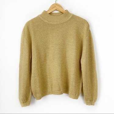 Vintage Willow Ridge Metallic Sweater - image 1