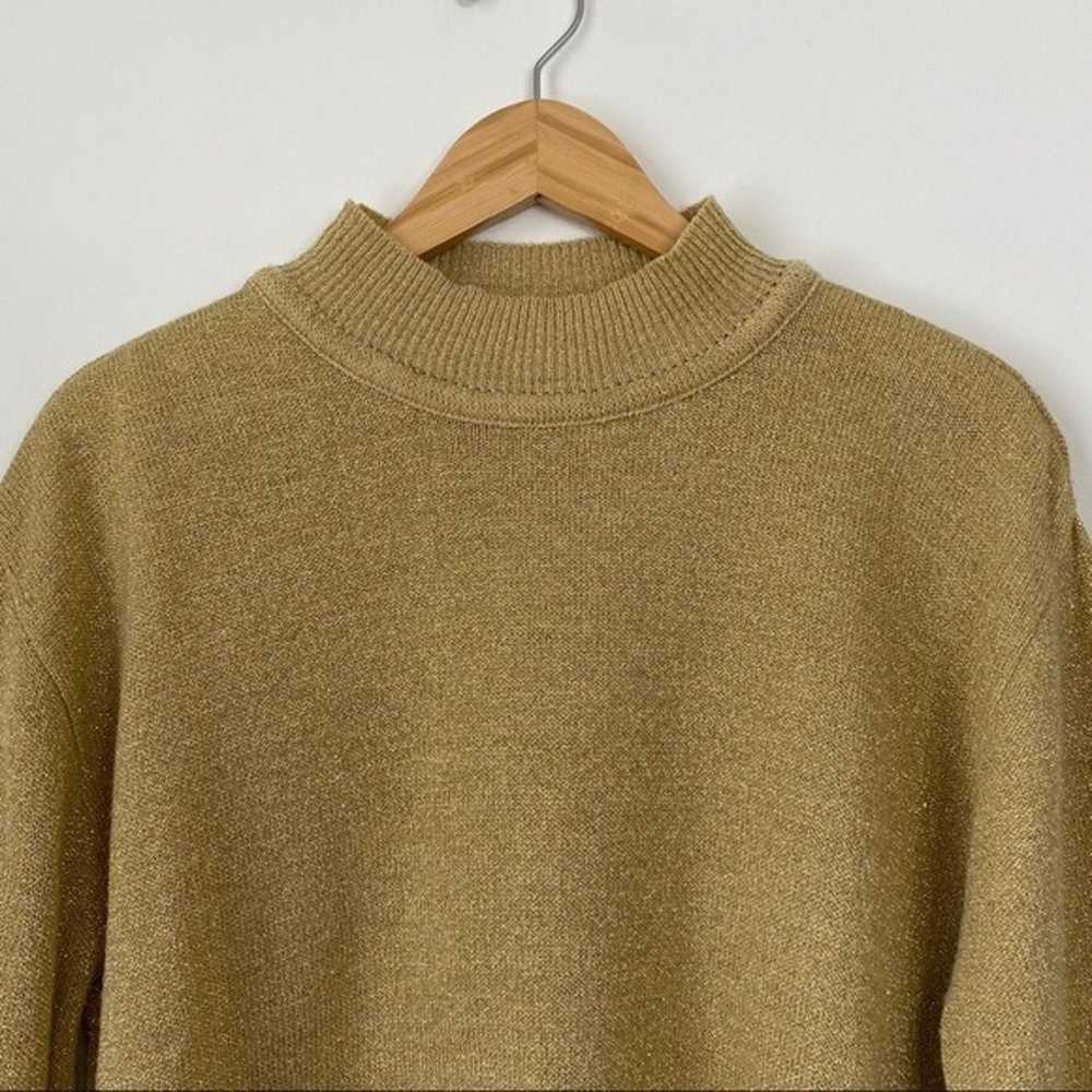 Vintage Willow Ridge Metallic Sweater - image 2