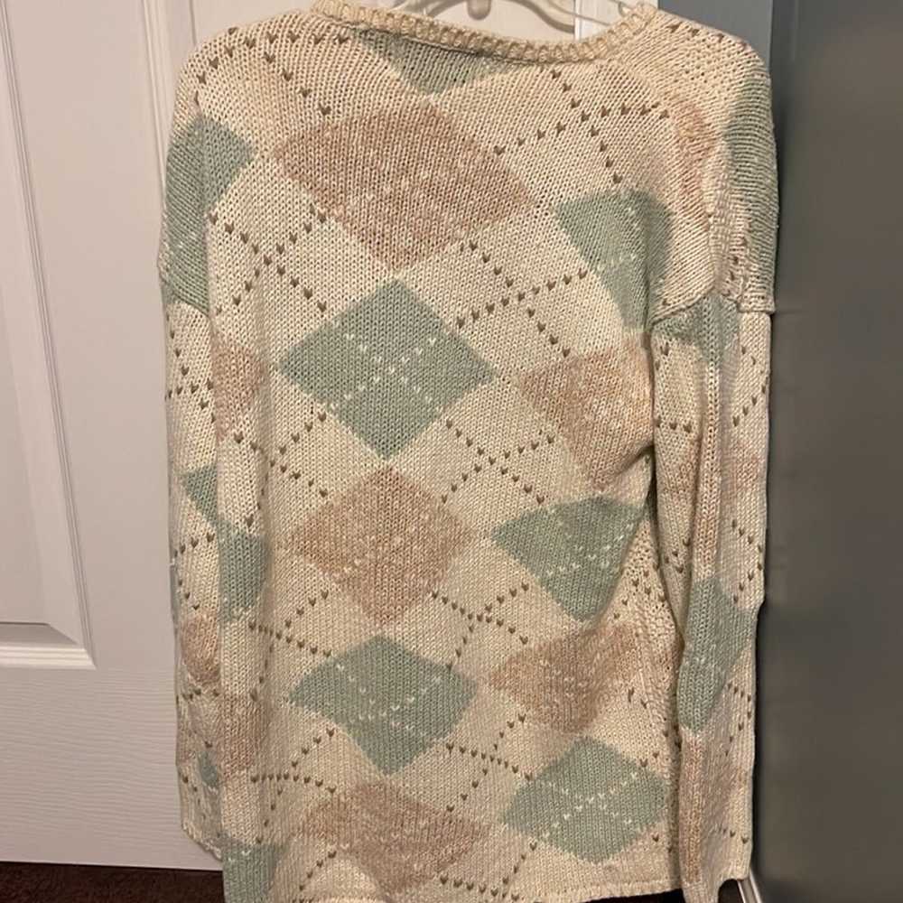 Vintage Carolyn Taylor sweater with removable sho… - image 4