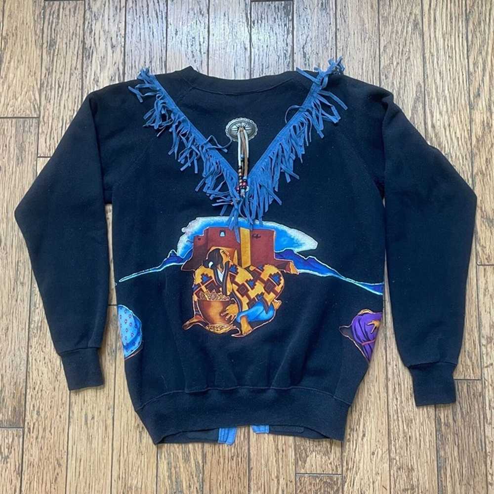 Vintage Native American Sweater - image 6