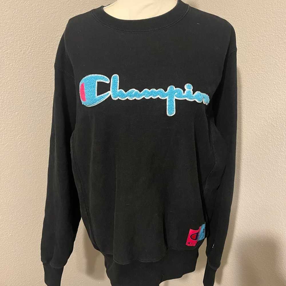 Vintage Champion Reverse Weave Sweatshirt Terry L… - image 1