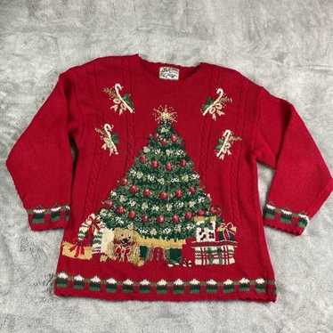 Vintage Heirloom Collectibles ugly Christmas sweat