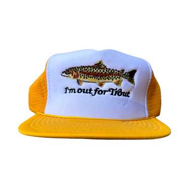 Patagonia Fitz Roy Camo Trout Trucker Hat - Excellent - Big Camo