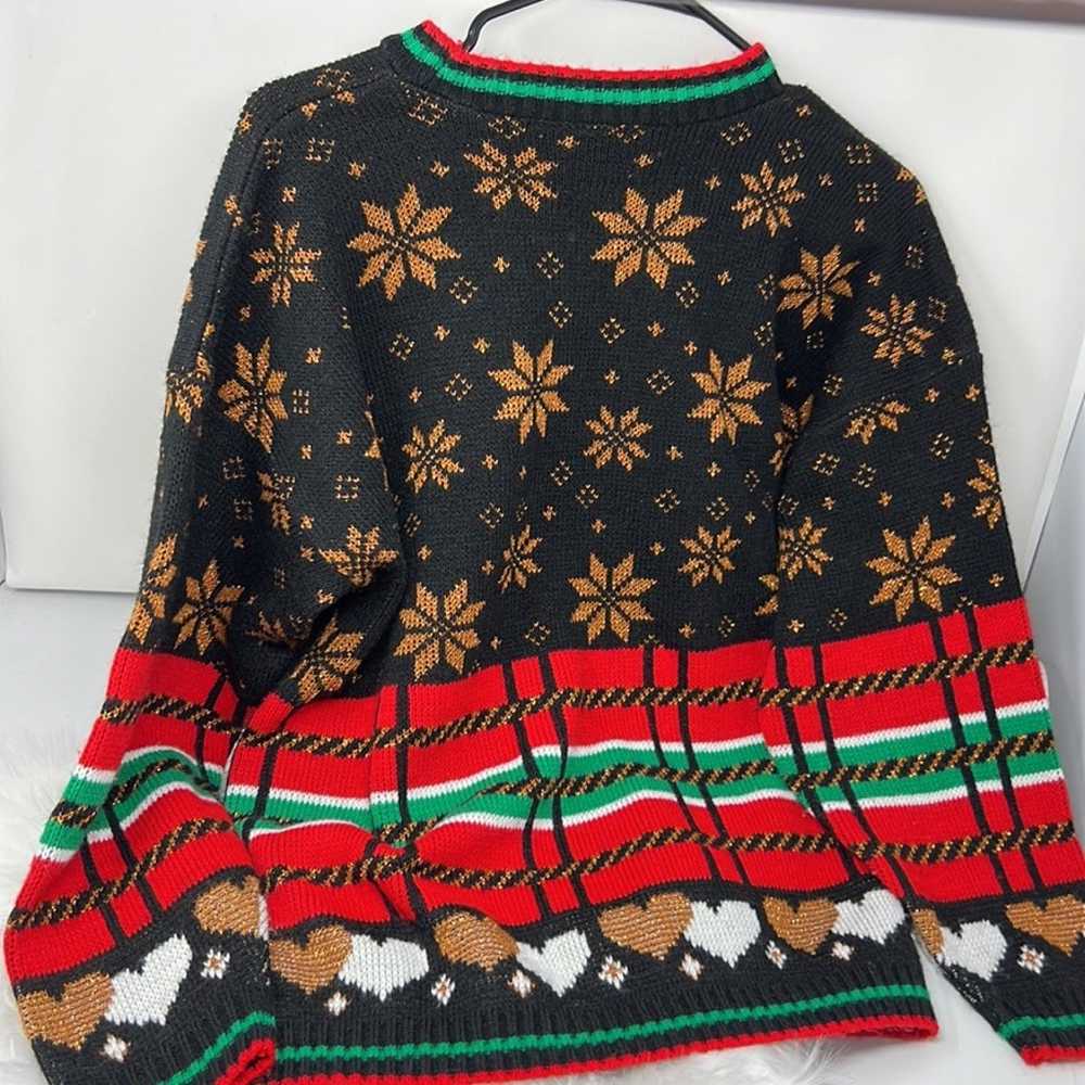 Vintage ADELE Knitwear Sweater Teddy Bears Kawaii… - image 9