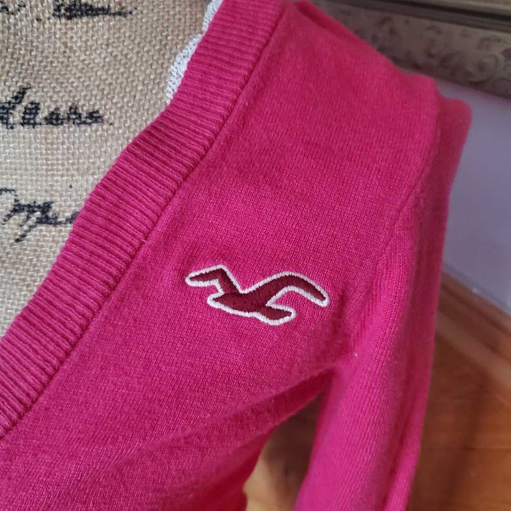 Y2k pink Hollister cardigan sweater - image 2