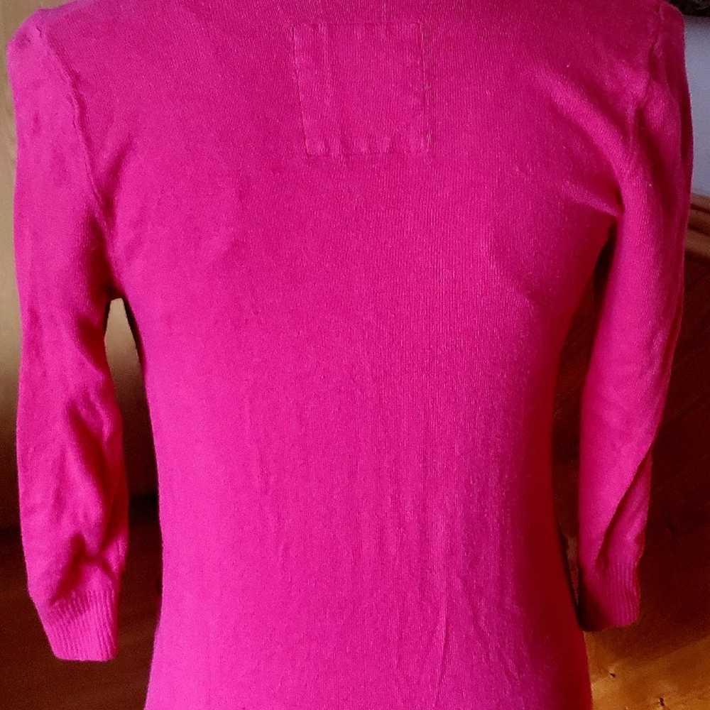 Y2k pink Hollister cardigan sweater - image 5