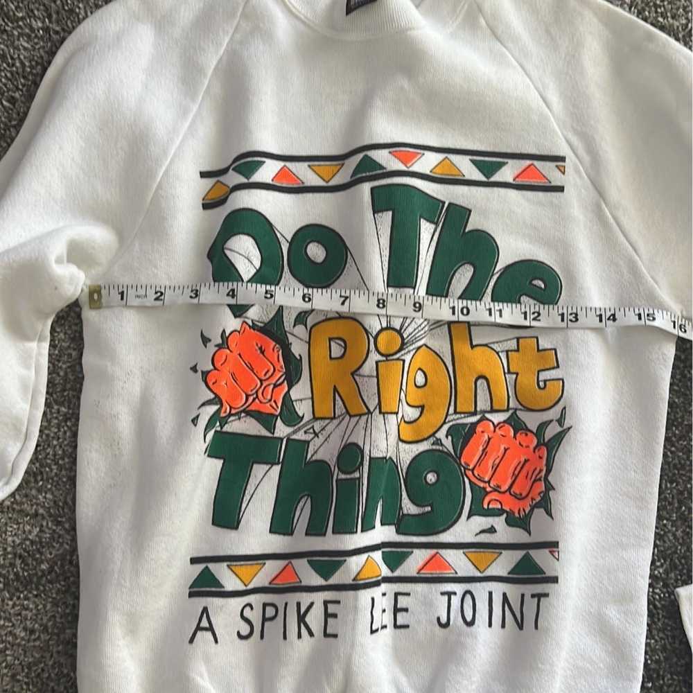 Vintage Spike Lee Do the Right Thing crewneck scr… - image 2