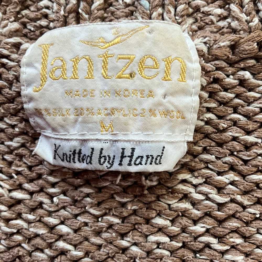 VintageJantzen hand knitted sweater - image 3