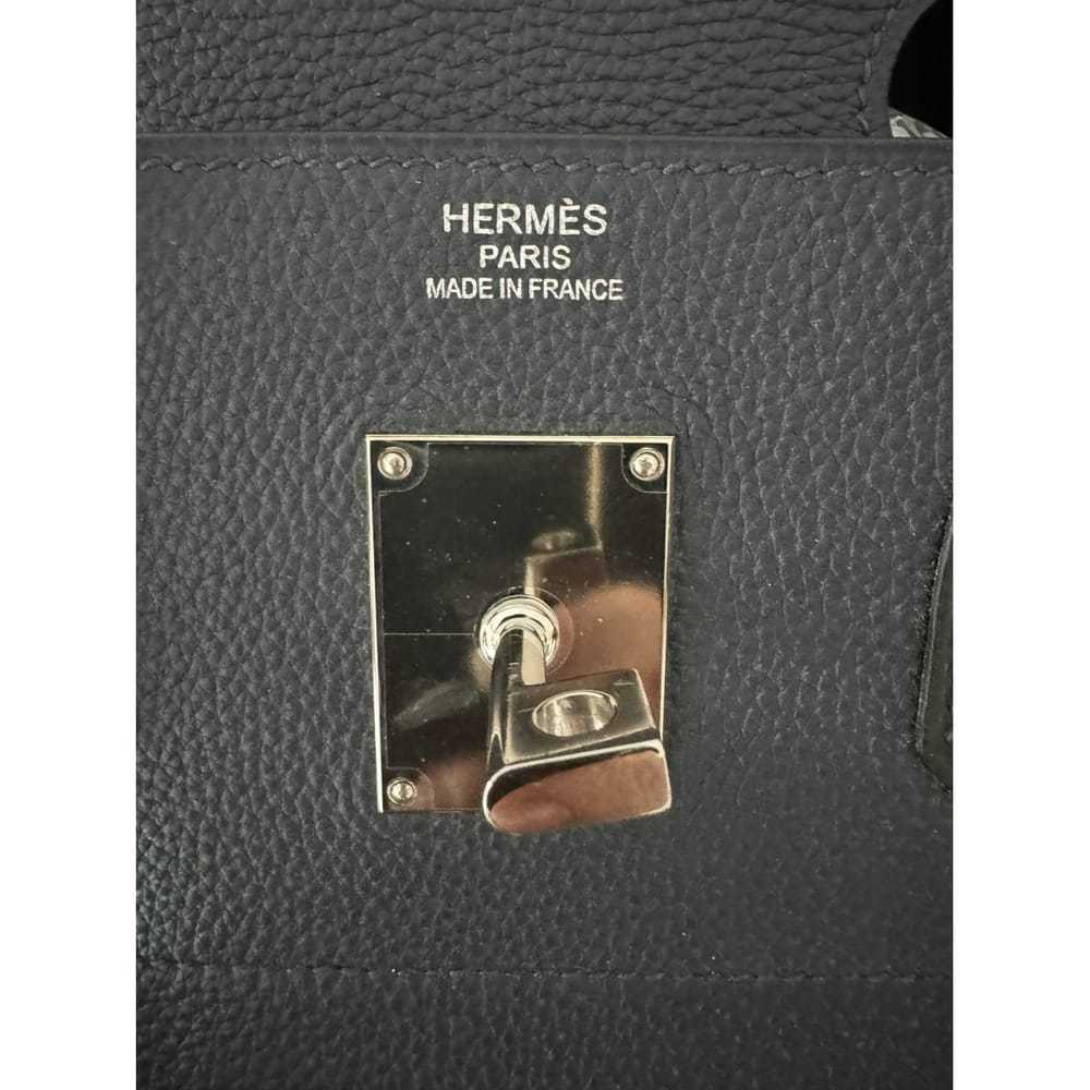 Hermès Haut à Courroies leather handbag - image 6