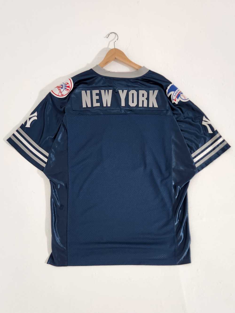 Vintage 1990's New York Yankees Lee Football Jers… - image 6