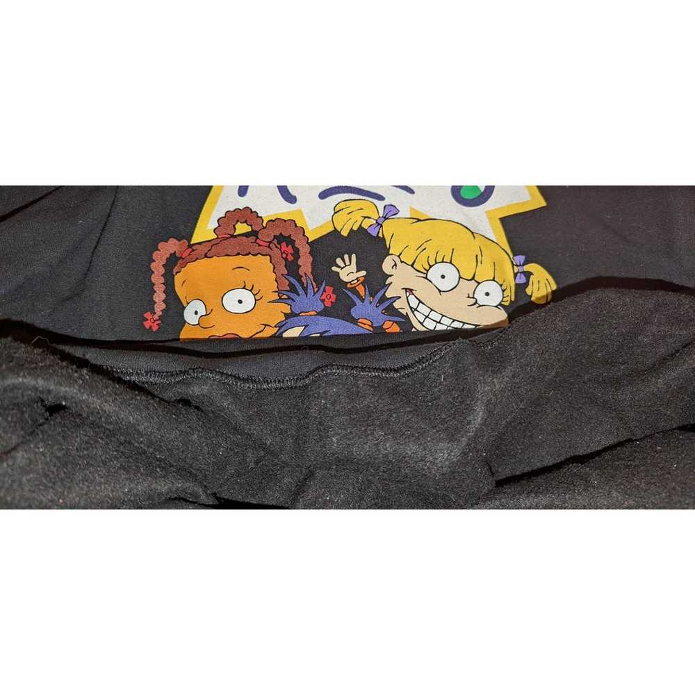 Rugrats Nickelodeon black graphic crew neck sweat… - image 3