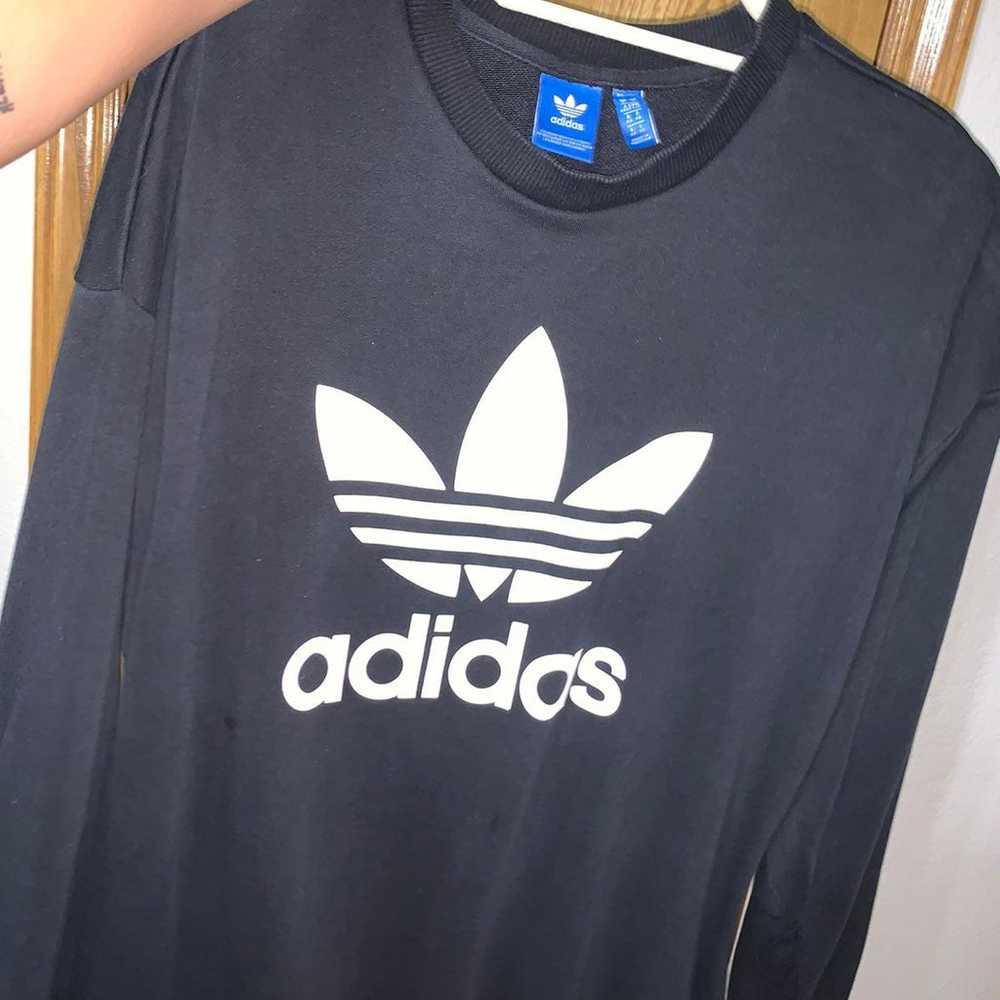 Adidas crew neck sweatshirt - image 1