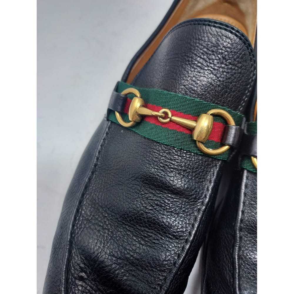 Gucci Jordaan leather flats - image 10