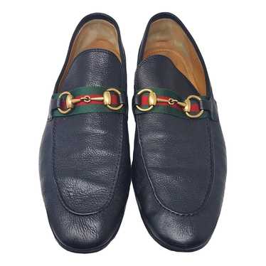 Gucci Jordaan leather flats - image 1