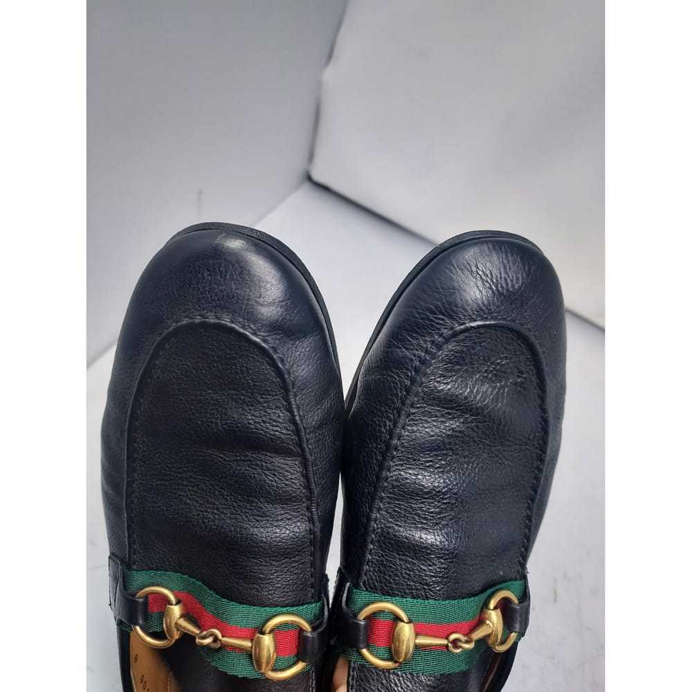Gucci Jordaan leather flats - image 6