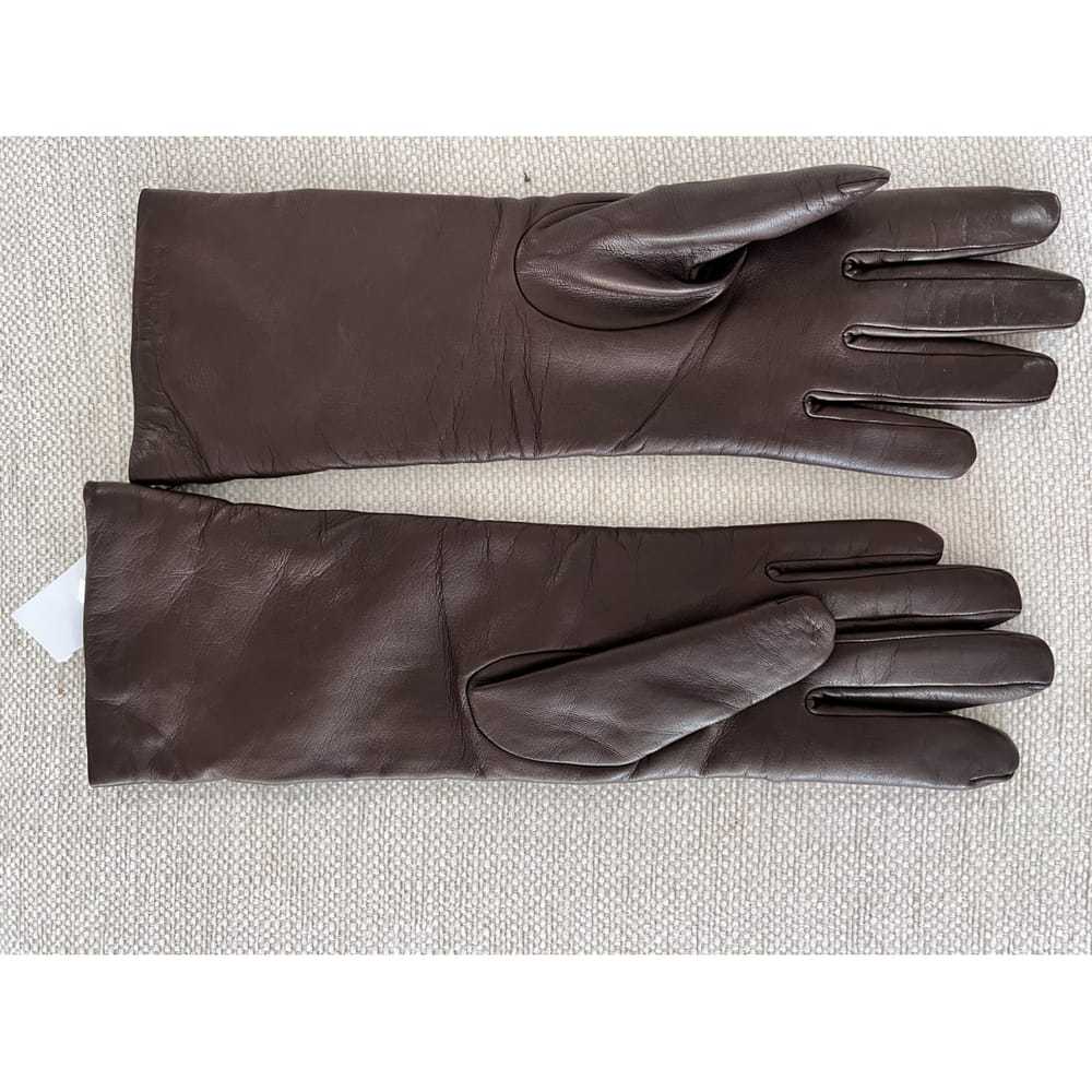 Max Mara Leather long gloves - image 3