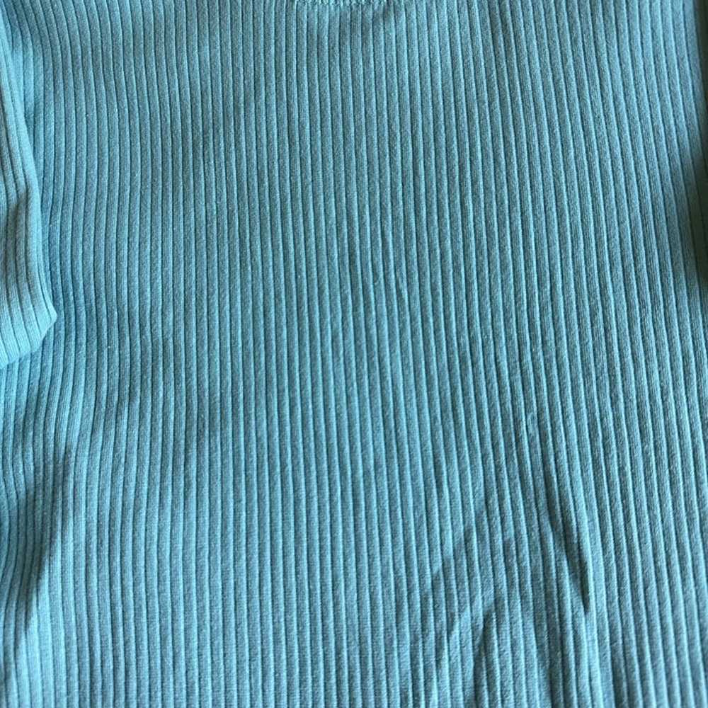 Vintage Dress Barn Turquoise Sweater SZ L - image 3