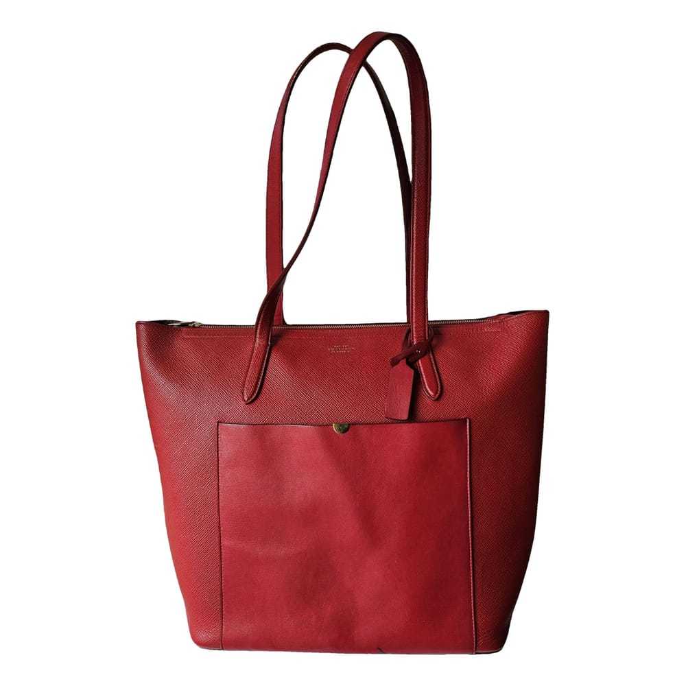 Smythson Leather handbag - image 1