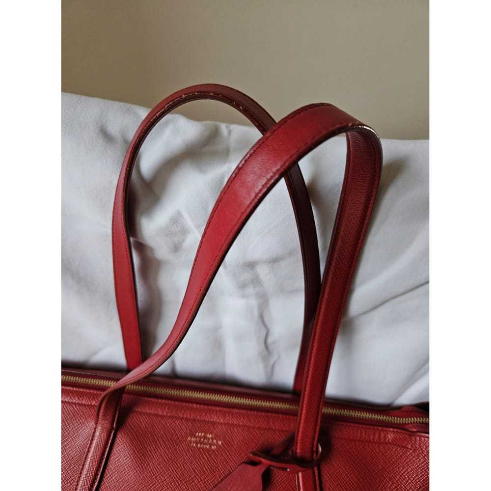 Smythson Leather handbag - image 4