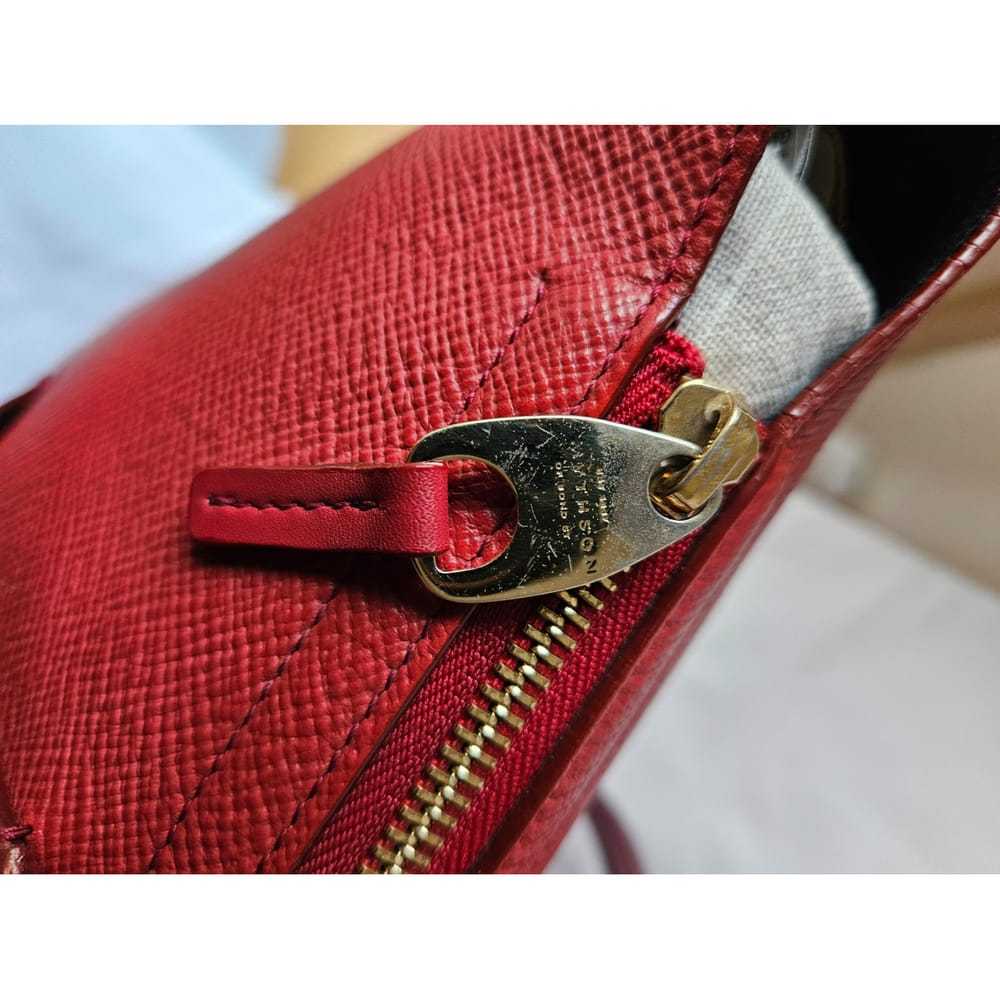 Smythson Leather handbag - image 6