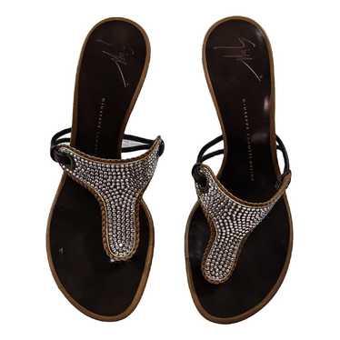 Giuseppe Zanotti Leather sandal - image 1