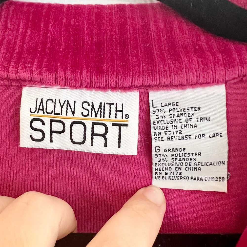 Vtg Jaclyn Smith Sport Sweatshirt Women's Top lon… - image 4