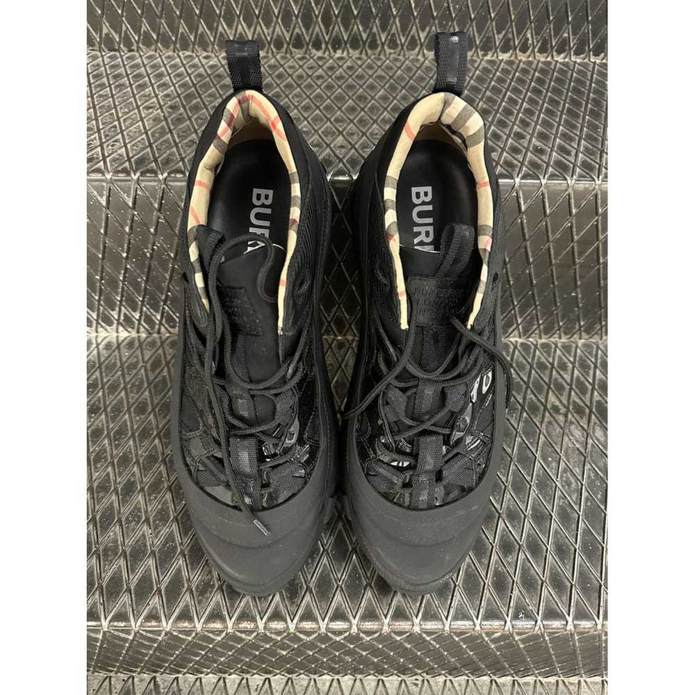 Burberry Arthur leather low trainers - image 3