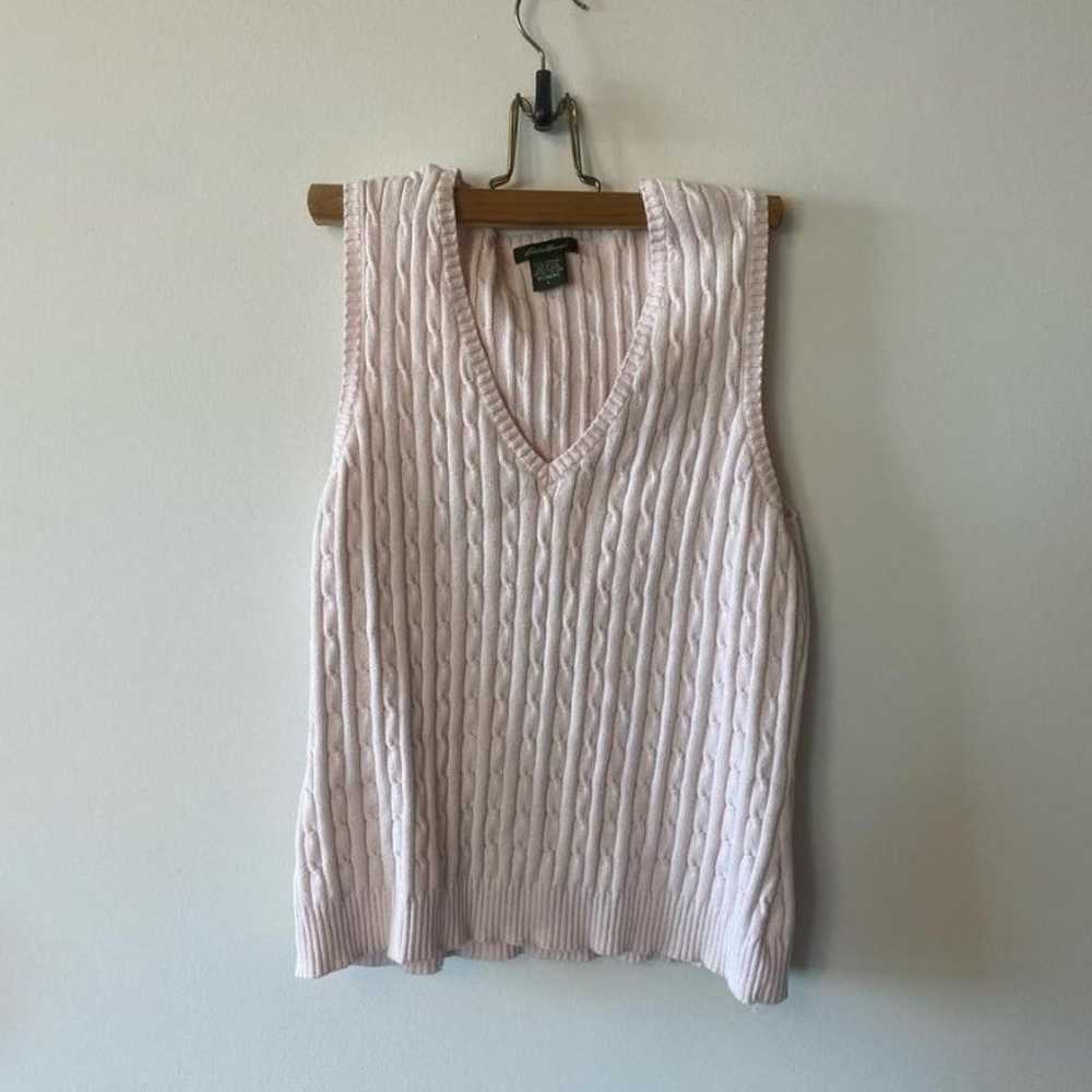Pink Sweater Vest - image 4