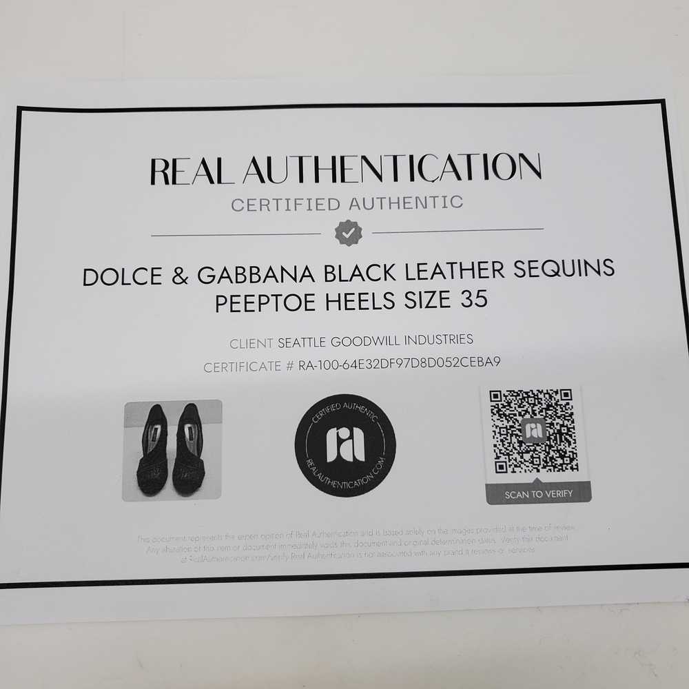 Dolce & Gabbana AUTHENTICATED DOLCE & GABANNA LEA… - image 2