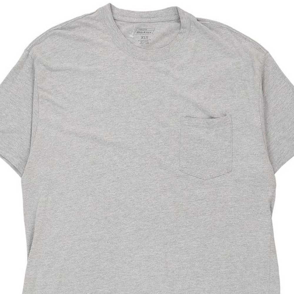 Dickies Tall T-Shirt - XL Grey Cotton - image 3